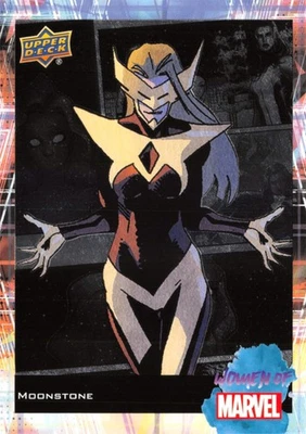 MOONSTONE / 2024 Upper Deck Women of Marvel BASE Card #68 - Image 1 of 2