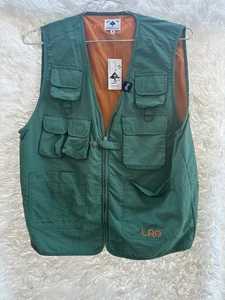 New Men LRG green Vest With Multiple Pockets size Medium - Picture 1 of 5