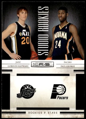 2010-11 Rookies & Stars #5 Hayward Paul George Studio Combo Rookies Negro/99 E1 Foto 1 de 2