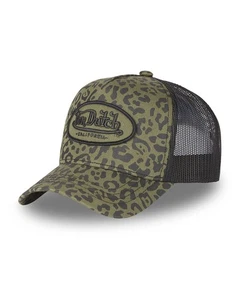 Von Dutch Trucker Cap Leopard khaki/black - Bild 1 von 5
