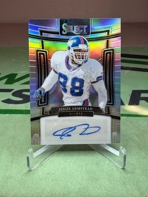 2023 Select Jessie Armstead Silver Prizm AUTO /399 - New York Giants - Image 1 of 2
