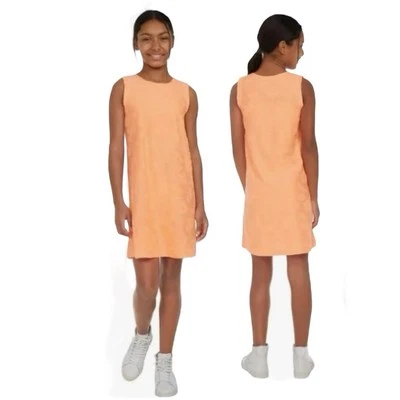 Vestido Solero de Verano Hurley Niña Tela Elástica Hawaiian Resort Naranja Talla 14-16 Foto 1 de 4