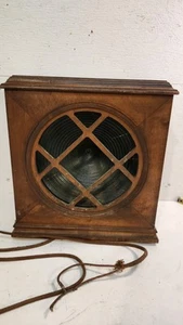 Vintage Eveready No. 1 Loud Speaker In Wood Case Nice - Picture 1 of 9