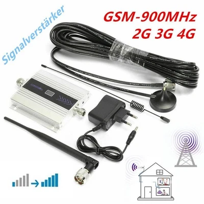 Handy Signalverstärker Repeater GSM900/902MHZ 2G 3G 4G Booster Intelligentes Kit - Bild 1 von 4