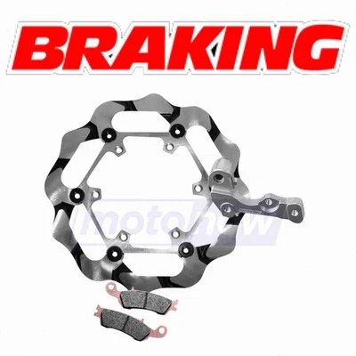 Braking Front W-Open Oversized Brake Rotor Kit for 2010-2016 KTM 250 XC - yg Foto 1 de 4