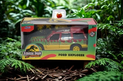 FORD EXPLORER "JURASSIC PARK" 30TH ANNIVERSARY 1/32 DIECAST MODEL CAR JADA 31956 - Image 1 of 4