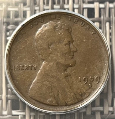 1909-S Lincoln Wheat Cent, ANACS VF-25 - Image 1 of 4