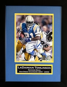 LaDainian Tomlinson signed framed 8x10 photo NFL San Diego Chargers JSA COA - Picture 1 of 1