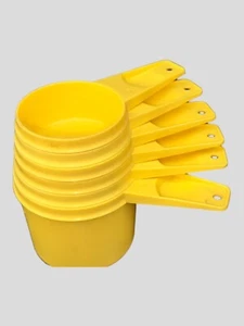Tupperware HELLGELB Messbecher Ersatz ***GRÖSSE NACH WÄHLBAR*** - Bild 1 von 7