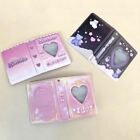Mini Hollow Heart Binders Albums Cute Business Card Bag  Card Storage