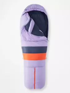 Marmot - Women's Teton 15° Sleeping Bag 650 Fill Down Camping Backpacking New - Picture 1 of 6