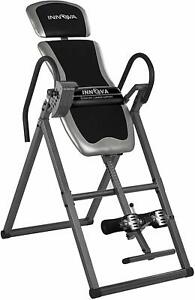 Heavy Duty Inversion Table Adjustable Headrest & Protective Cover Health Spine