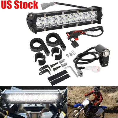 LED Headlight Light Bar Kit For Honda CRF230F CRF110 CRF250X CRF250R Plug & Play - Image 1 of 4