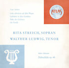 SCHUBERT 4 Songs STREICH Soprano SCHUMANN Dichterliebe LUDWIG Walther Tenor LP
