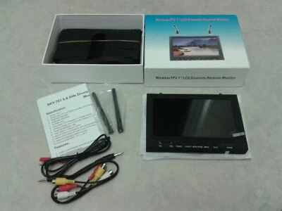 Boscam RC701 Monitor Bildschirm 5,8GHz Empfänger / RC Drohne Flugzeug Flysight Feelword - Bild 1 von 4