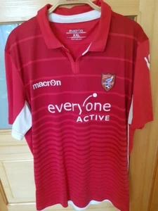 2016 - 2017 Scarborough Athletic, Home Football Shirt by Macron, Size XXL - Picture 1 of 5