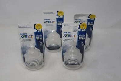 4x Philips AVENT Biberón Anticólicos Flujo 1, 0+ Meses, Paquete de 2, SCF421/27 Foto 1 de 4