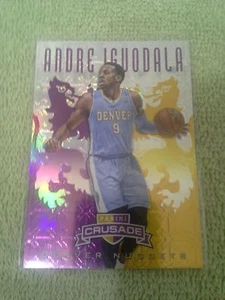 2012-13 Panini Crusade Andre Iguodala Purple Parallel #D/49 Denver Nuggets - Bild 1 von 2