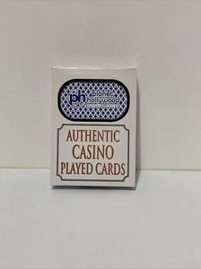 Mazo de cartas de casino Planet Hollywood azul jugado usado Las Vegas Nevada - Imagen 1 de 1