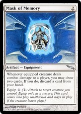 MASK OF MEMORY ~mtg NM Mirrodin Unc x1