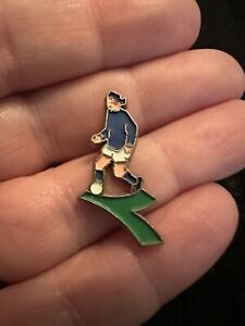 Vintage Diadora Football Soccer Lapel Pin Likely From 1990 World Cup