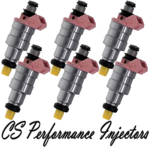 OEM Denso Fuel Injectors Set (6) 195500-1960 for 1989-1995 Ford Taurus 3.0L V6 - Picture 1 of 9