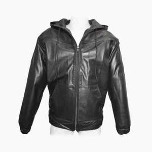 Prowler RED V Sportjacke schwarz, Herren Echtleder Bikerjacke - Bild 1 von 13