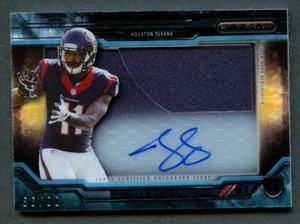 Jaelen Strong #CCAP-JS signed auto 2015 Topps Strata Clear Cut Relic Card 86/99 - Picture 1 of 1