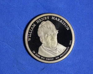1841- William Henry Harrison Presidential Dollar #P29413 - Picture 1 of 2