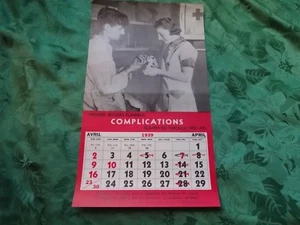 Affiche prévention des accidents années 30/40 : Complications avril 1939 ... - Imagen 1 de 2