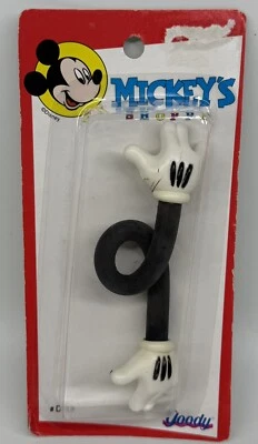 Veg 1991 Goody Mickey Mouse soporte cola de caballo adorno nuevo LEER Foto 1 de 4