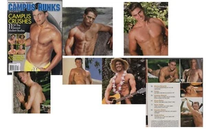 PLAYGIRL CAMPUS HUNKS #47 COLLEGE DUDES HAIRY HUNKS AROUSED BEST OF ISSUE! A&F M - Picture 1 of 3