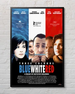 Movie Poster Three Colours Blue 1993 Trois couleurs bleu 24x36 inch Glossy M9323 - Picture 1 of 3