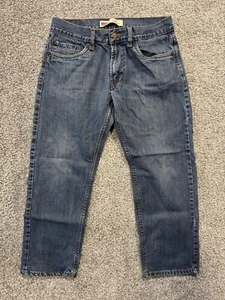 Levis Jean Youth 12 Husky Straight Western Cowboy Workwear Medium Wash Denim - Picture 1 of 9