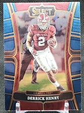 2023 Panini Select Draft Picks Football Derrick Henry Base Card #43 Titans
