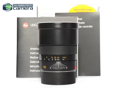Leica Summarit-M 90mm F/2.5 E46 Lens Black 11646 *MINT in Box* - Image 1 of 4