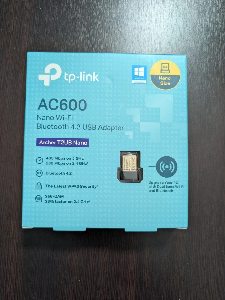 Nano adattatore USB Wi-Fi AC600 e Bluetooth 4.2 Dual Band Tp-Link - Immagine 1 di 1