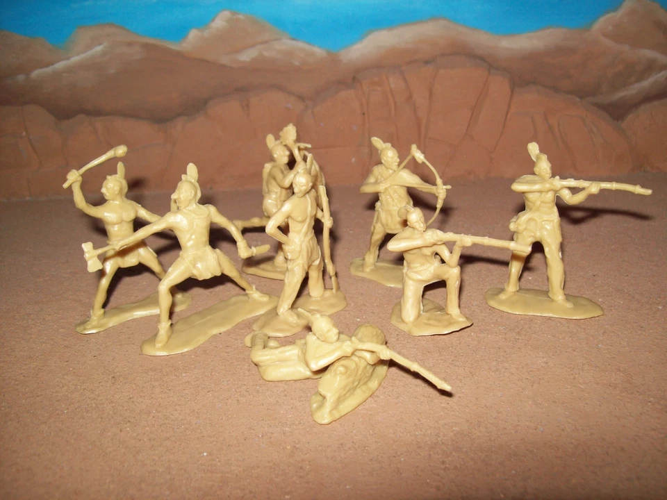 New, VictoryBuy/BMC [ Classic Toy Soldiers] , set of all eigh  F & I War Mohawks - Image 1 of 1