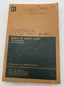 CATERPILLAR D6H & LGP TRAKTOR POWERSHIFT TEILEBUCH XMP9867 VON 3306 MOTOR - Bild 1 von 9