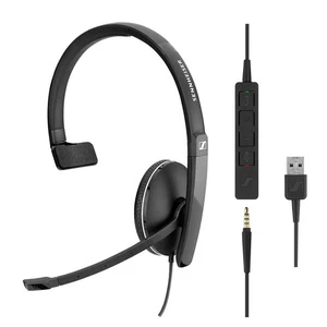 Sennheiser SC 135 USB (508316) - Single-Sided (Monaural) Headset for Business... - Picture 1 of 4