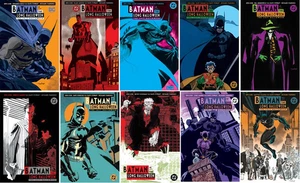 2024 BATMAN IL LUNGO HALLOWEEN-ULTIMO HALLOWEEN #1-10 COMPLETO variante copertina un set - Foto 1 di 1