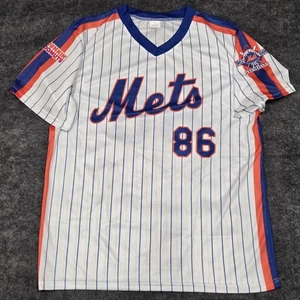 Maglia 1986 New York Mets #86 SGA XL Amazing Mets MLB Baseball 25° anniversario - Foto 1 di 12