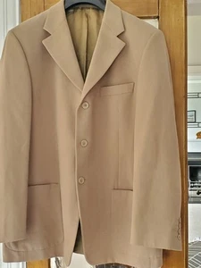 Mens M&S Cotton Blazer - Sand colour Size M 42" - Picture 1 of 8