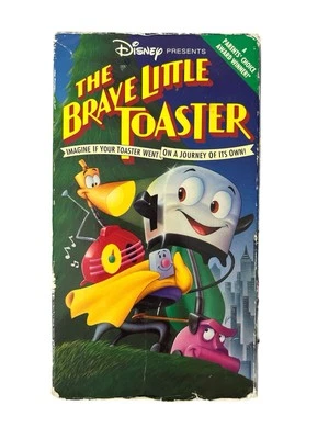 Disney-The Brave Little Toaster(VHS 1988)VERY RARE Slip Cover Version Family - Image 1 of 4