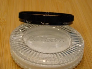 Preowned Nikon  52mm Polar Polarizing Filter with Case - Picture 1 of 9