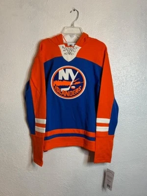 NUEVO CON ETIQUETAS NHL New York Islanders Pullover con cordones Sudadera con capucha Juvenil Grande 14/16 Foto 1 de 3