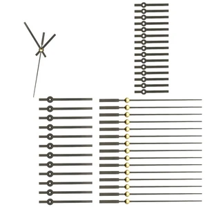 Kit de Manecillas de Reloj, Juego de 16 Manecillas de Reloj de Aluminio Piezas de Repuesto, Negro Estilo 16 - Imagen 1 de 6