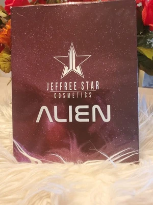 Jeffree Star Alien Eyeshadow Palette – Rare Discontinued 18 Shade Holiday Set. - Image 1 of 4