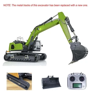 1/14 Scale XDRC 945 Hydraulic RC Metal Excavator Digger Light Paint Assembled - Picture 1 of 16