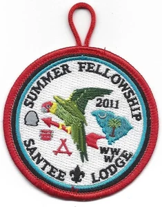 Beca de verano Santee Lodge 116 Pee Dee Area Council SC 2011 - Imagen 1 de 1